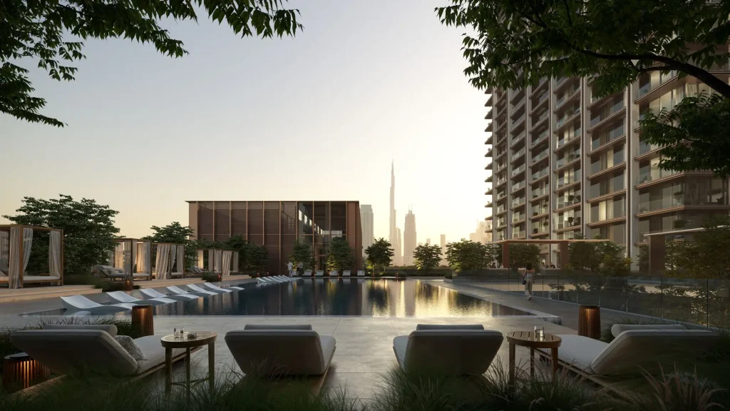 Pool-The-Residences-DIFC-Zabeel-District